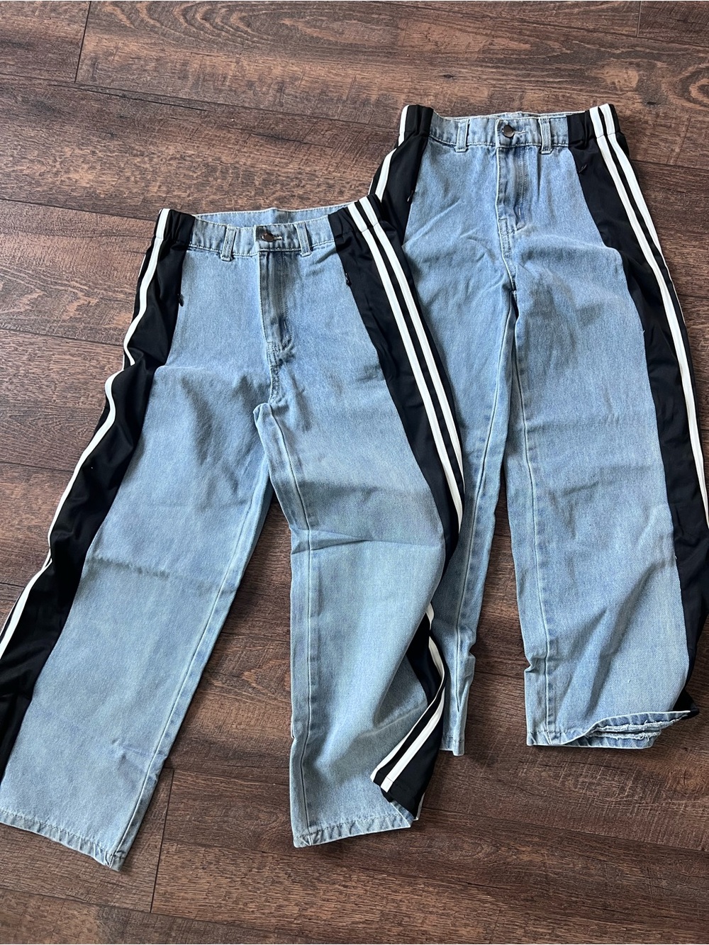 2 pair girls jeans size 10